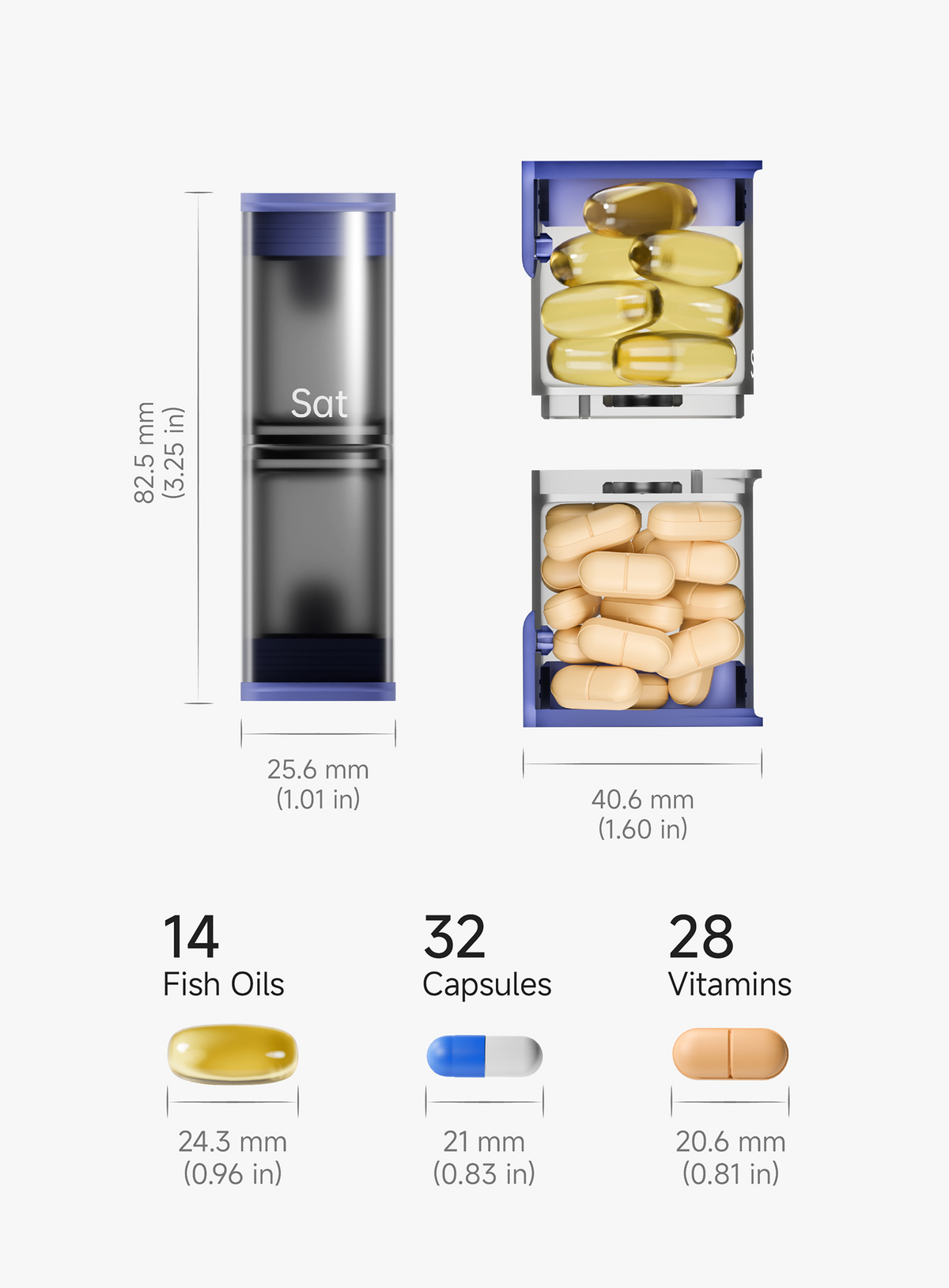 Product capacity graphic