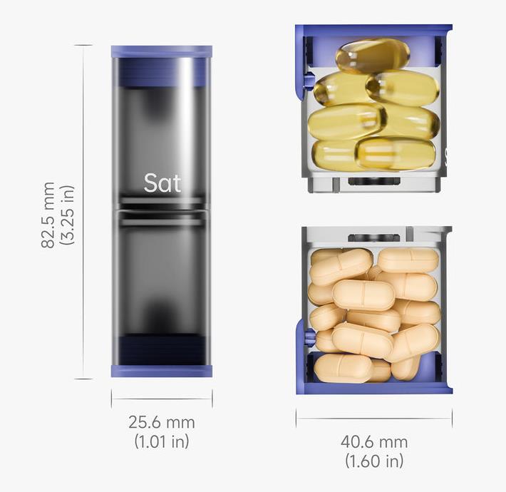 Rhythm 1 product dimensions and capacity